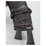 Antique Nepalese Kukri Knife/Dagger with Scabbard & 2 Smaller Concealed Knives