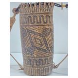 Vintage Hand Woven Arrow Quiver