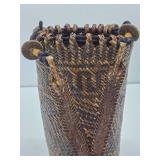 Vintage Hand Woven Arrow Quiver