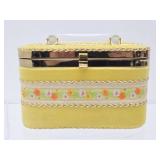 Very Nice Mid Century Hinged Box Purse/Handbag w/Lucite Handle