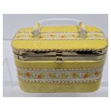 Very Nice Mid Century Hinged Box Purse/Handbag w/Lucite Handle