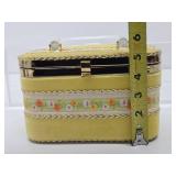 Very Nice Mid Century Hinged Box Purse/Handbag w/Lucite Handle
