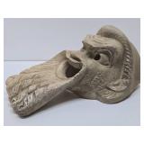 Vintage Museum Replica Heavy Plaster Greek Theater Head Sculpture