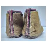 Excellent Vintage Norway Reindeer Hide Ladies