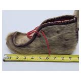 Excellent Vintage Norway Reindeer Hide Ladies