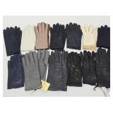 Estate Lot of Ladies Leather Gloves etc - Some Cashmere Lined