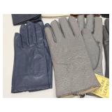 Estate Lot of Ladies Leather Gloves etc - Some Cashmere Lined