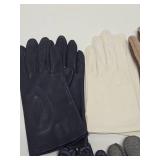 Estate Lot of Ladies Leather Gloves etc - Some Cashmere Lined
