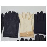 Estate Lot of Ladies Leather Gloves etc - Some Cashmere Lined
