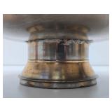 Large Vintage Copper Pedestal Bowl