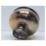 Large Vintage Copper Pedestal Bowl