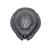 Large & Impressive Heavy Cast Iron Coal Scuttle