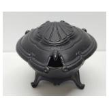 Large & Impressive Heavy Cast Iron Coal Scuttle