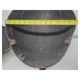 Large & Impressive Heavy Cast Iron Coal Scuttle