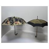 2 Vintage Umbrellas / Parasols