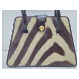 Genuine Zebra Hide Purse