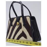 Genuine Zebra Hide Purse