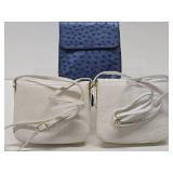 Excellent Quality Group of Vintage Genuine Ostrich Leather Purses