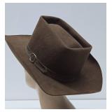 Very Nice Vintage Smithbilt Cowboy Hat - Brown - Size 7 1/4