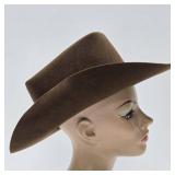 Very Nice Vintage Smithbilt Cowboy Hat - Brown - Size 7 1/4