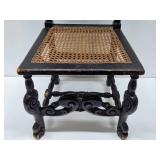 Lovely Ornately Carved Highback Chair