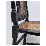 Lovely Ornately Carved Highback Chair