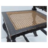 Lovely Ornately Carved Highback Chair