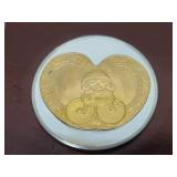 Genuine Solid Silver 1oz Coin - Vintage Franklin Mint "Museo Del Oro" Collection - 1977 #3