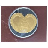 Genuine Solid Silver 1oz Coin - Vintage Franklin Mint "Museo Del Oro" Collection - 1977 #3