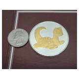 Genuine Solid Silver 1oz Coin - Vintage Franklin Mint "Museo Del Oro" Collection - 1977 #4