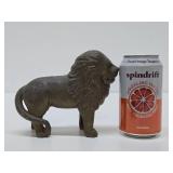 Antique Cast Iron Lion Bank