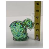 Vintage Murano Glass Elephant Paperweight