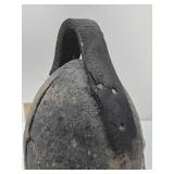 Signed Vintage Carved & Painted Folk Art Wooden Fisherman Buoy
