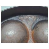 Vintage GRISWOLD No. 962 Cast Iron Aebleskiver Pan
