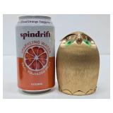 Signed Vintage Mid Century NAPIER Owl Coin Bank