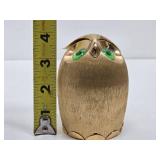 Signed Vintage Mid Century NAPIER Owl Coin Bank