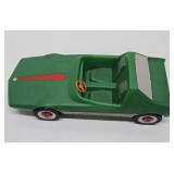 Vintage "BIG PLASTIC" Toy Sports Car - Made in Germany