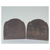 Antique Western Bookend Set - "The End of the Trail"