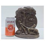 Vintage Disney Winnie the Pooh Cast Metal Single Bookend