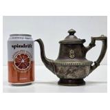 Antique Nickel Silver Coffee Pot