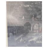 Early to Mid 19th Century Framed Lithograph - "Belshazzar