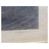 Early to Mid 19th Century Framed Lithograph - "Belshazzar