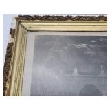 Early to Mid 19th Century Framed Lithograph - "Belshazzar