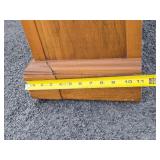 Nice Vintage Marble Top Thin Hall Cabinet Table