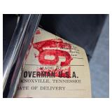 Nice Original Mid Century OVERMAN Lounge Chair w/Ottoman