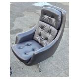 Nice Original Mid Century OVERMAN Lounge Chair w/Ottoman