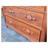Antique Dovetailed 3-Drawer Dresser