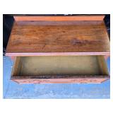 Antique Dovetailed 3-Drawer Dresser