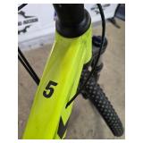 Trek Marlin Mountain Bike - Small Aluminum Frame, 3x7 Shimano, Disc Brakes, Turquoise-Lime