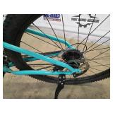 Trek Marlin Mountain Bike - Small Aluminum Frame, 3x7 Shimano, Disc Brakes, Turquoise-Lime